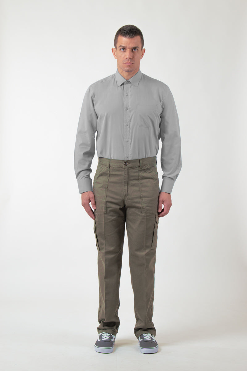 חולצה מכופתרת עם כיס