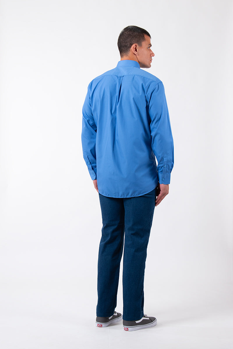 חולצה מכופתרת עזורי - שני כיסים