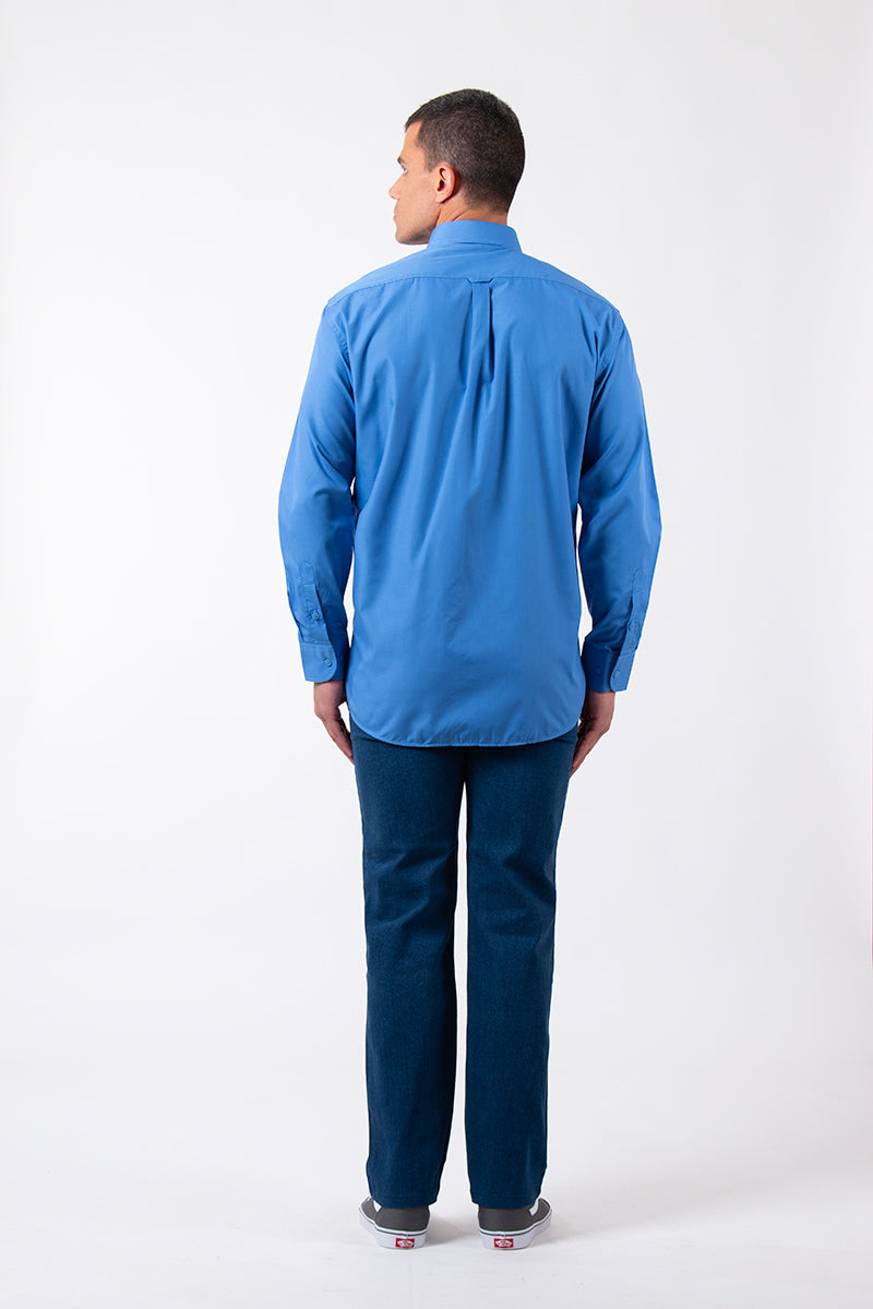 חולצה מכופתרת עזורי - שני כיסים