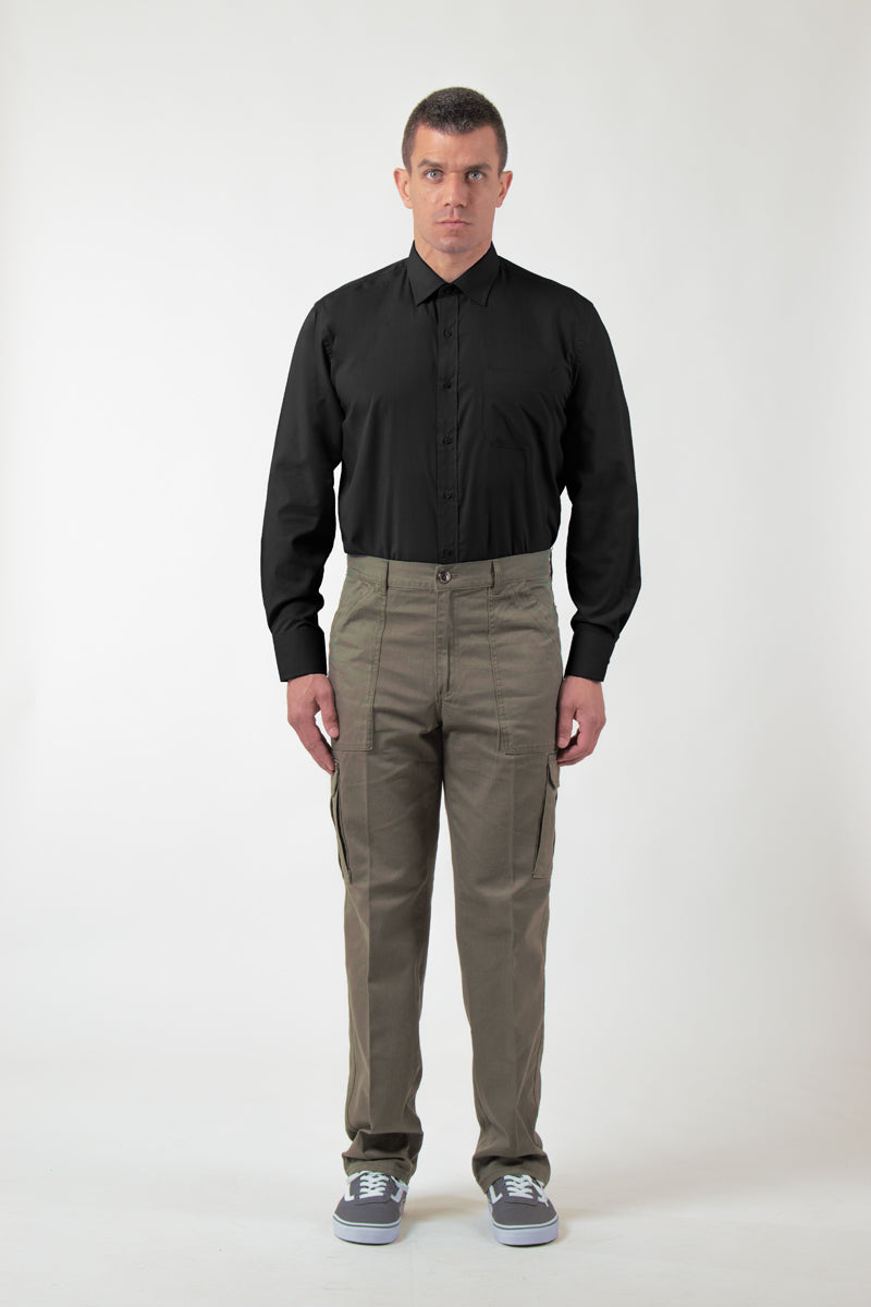 חולצה מכופתרת עם כיס