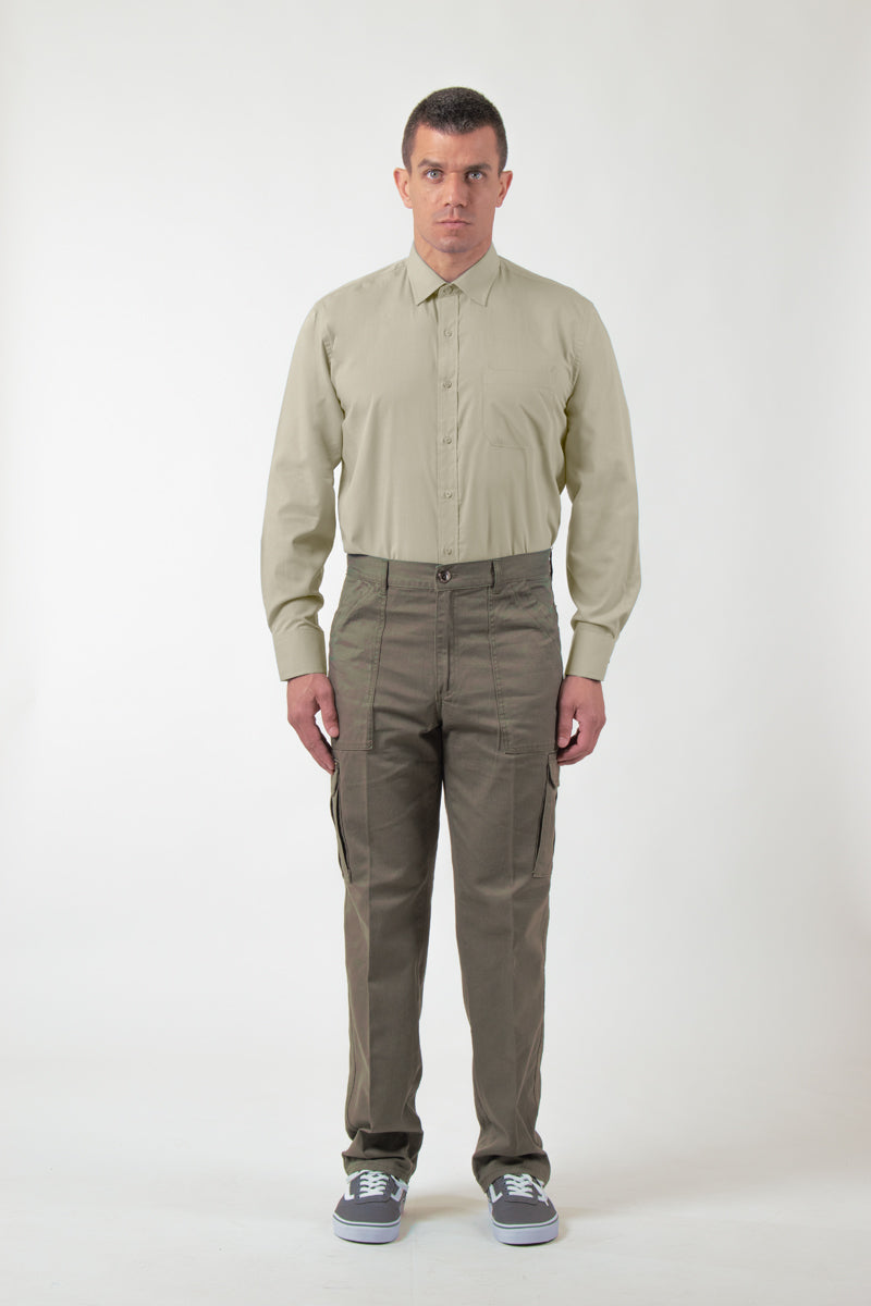 חולצה מכופתרת עם כיס