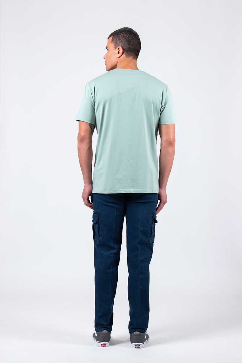 חולצת טישרט שרוול קצר - REPUBLIC