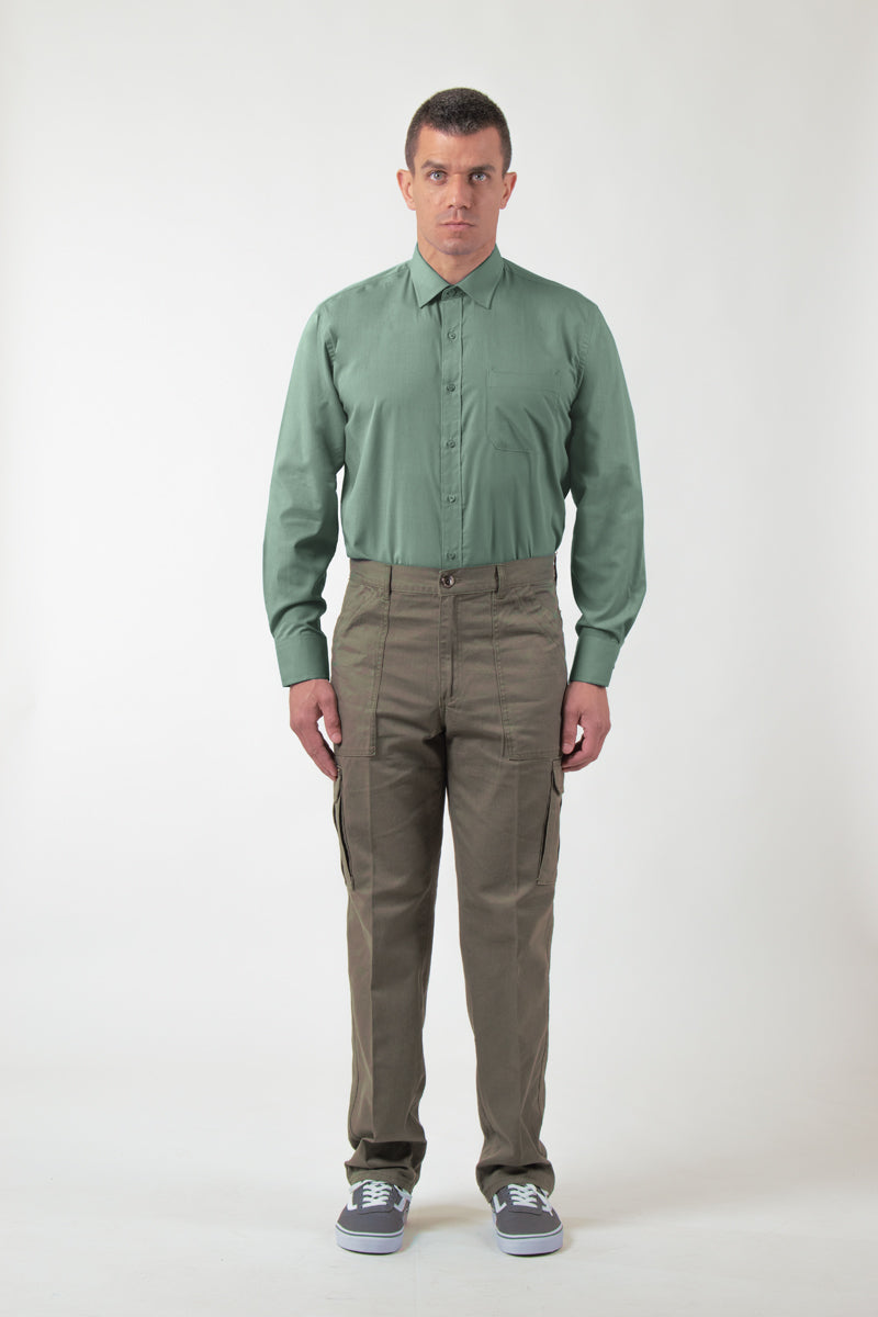 חולצה מכופתרת עם כיס