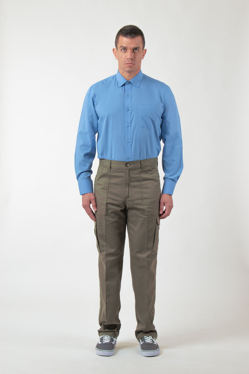 חולצה מכופתרת עם כיס