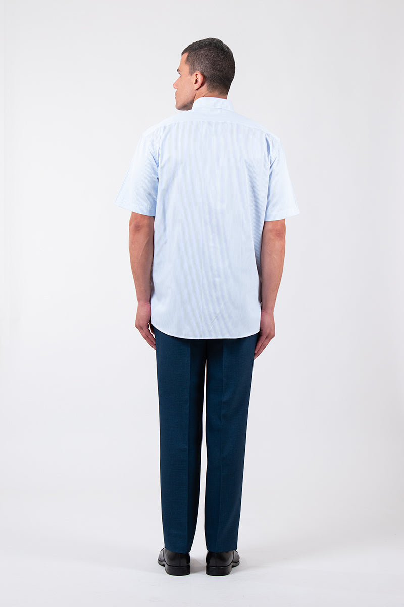 חולצת מכופתרת פסים - ETON BLUE