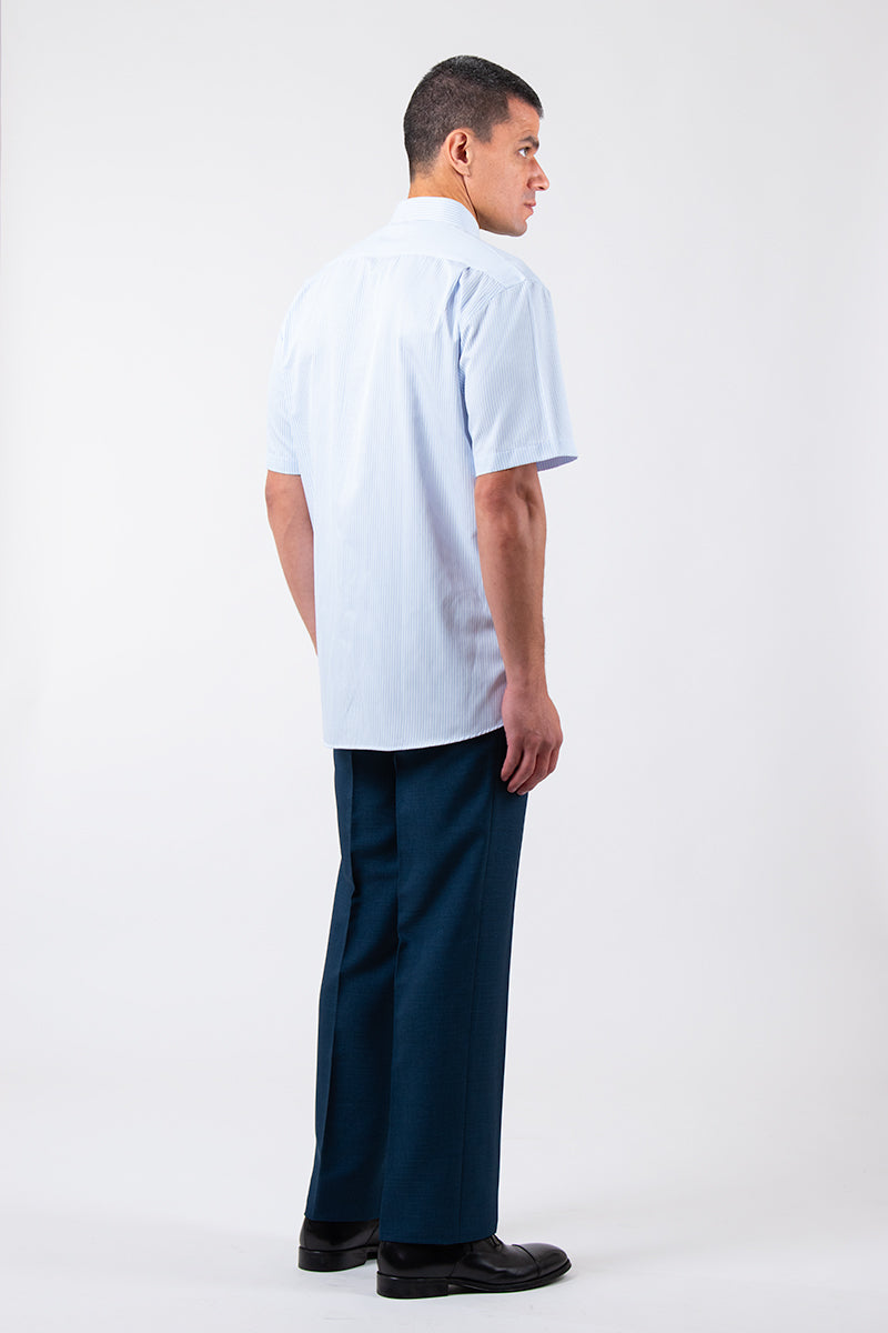 חולצת מכופתרת פסים - ETON BLUE