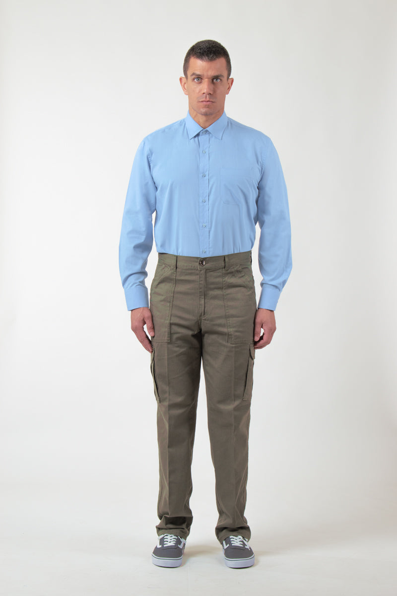 חולצה מכופתרת עם כיס