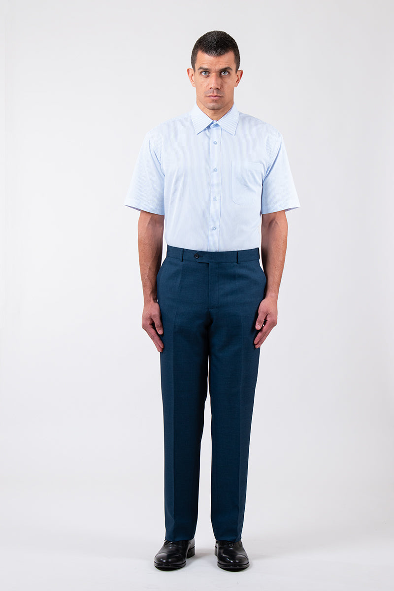 חולצת מכופתרת פסים - ETON BLUE